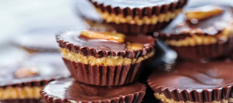 Vegan Keto Amandelboter Cups Recept