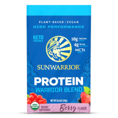 Sunwarrior Warrior Blend Biologische Proteïne Bessen 25 Gram