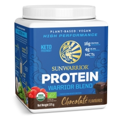 Sunwarrior Warrior Blend Biologische Proteïne Chocolade 375 Gram