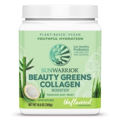 Sunwarrior Beauty Greens Collagen Naturel 300 Gram