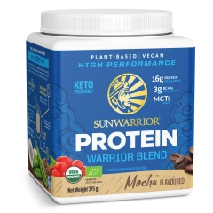 Sunwarrior Warrior Blend Biologische Proteïne Mokka 375 Gram