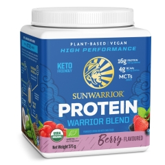 Sunwarrior Warrior Blend Organic Protein Berry 375 Grams