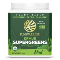 Sunwarrior Organic Ormus Supergreens Mint 450 Grams