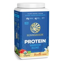 Sunwarrior Warrior Blend Biologische Proteïne Vanille 750 Gram