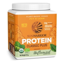 Sunwarrior Classic Plus Organic Protein Unflavoured 375 Grams