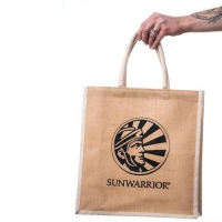 Sunwarrior Eco Jute Tote Bag