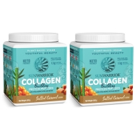 Sunwarrior Collagen Building Protein Peptides Salted Caramel Duo