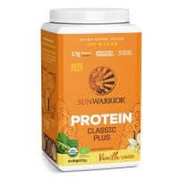 Sunwarrior Classic Plus Organic Protein Vanilla 750 Grams