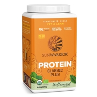 Sunwarrior Classic Plus Biologische Proteïne Unflavoured 750 Gram